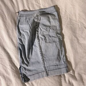 Aritzia Wilfred denim pencil skirt